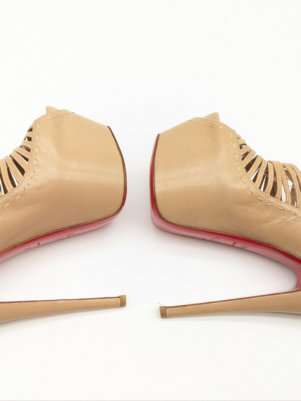 CHRISTIAN LOUBOUTIN Zoulou 160 Platform Heels 36.5 - Picture 12 of 16
